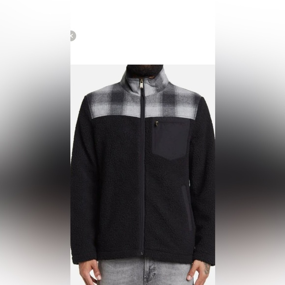 PENDLETON Livingston Faux Shearling Fleece Zip Jacket XXL - Picture 1 of 11